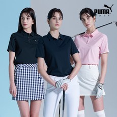 푸마 골프 여성 트리코트 반팔티 3Color 패션 데일리