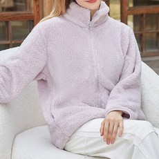 여성 겨울 퍼 집업 점퍼 아우터