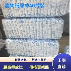 紙尿褲寵物尿不濕泰迪小狗狗生理褲防亂尿比熊內褲, 1個, 公狗款L(建議6-16kg)*40片裝