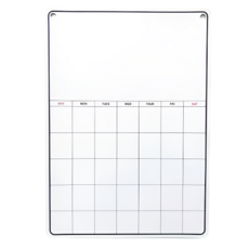 오디너 프리미엄 냉장고 자석 화이트 메모보드 부착형 접착식 스케줄 세트, 데이지프리형, 1개