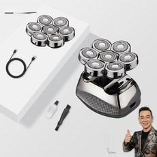 남성 머리용 5 엘라스틴 살롱 기본형 블레이드 대머리, 7날 본체 전용 + 예비 날, 기본 모델명/품번