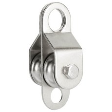 0.23인치6mm 와이어 로프 풀리 휠 링 내부 1팩용 SINICO 더블 블록 소형 스내치 케이블, 32mm-2