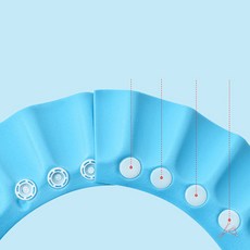 굿픽몰 크기조절 샴푸캡 성인샴푸캡, 일반형 블루