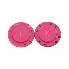 자석단추 가방자석 11mm-26mm, 1개, 자석단추26mm-진핑크