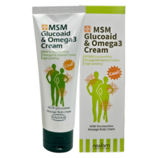 나담 MSM 글루코이드 오메가3 크림, 120ml, 1개