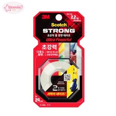 서락 3M 스카치 초강력 다용도 폼 양면테이프 UP213 24mmx1.3M 타일접착