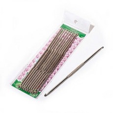 뜨개질용 코바늘 3.0mm 은색 수공예 diy 소품 제작 도구 손뜨개용품 diy부자재 뜨기