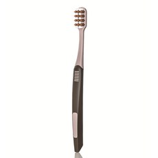 DFMEI 淨白去漬硬毛牙刷高端螺旋刷絲男士硬毛牙刷家用高效清潔寬頭, 1個, 如圖, 秋山棕雙螺旋去漬