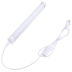 캐비닛 조명 아래 12인치 1200 LM LED 유틸리티 샵 조명을 위한 T8 통합 튜브 조명기구 ON/OFF 스위치 포함 천장 50W 6000K 1팩 (화이트 6000-650, Warm White 3000-3500K