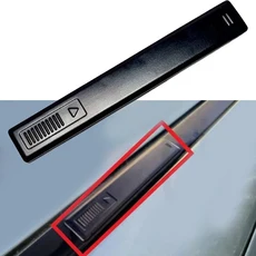스즈키 스위프트용 블랙 랙 바 홀 탑 몰딩 클립 커버 핫 루프 78132-68L, 1개, 기타
