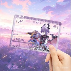 【 精選優品】散兵杜林週邊透卡閤影卡漫展穀子漫展無料痛包掛件送禮收藏品擺件, 流浪者X216,亞克力6.5x9.5cm