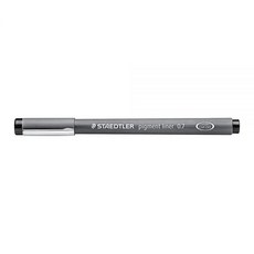스테들러 Staedtler 안료 라이너 드로잉 제도 저널링용 파인라이너 펜. 7mm 블랙 308 07-9, Staedtler 안료 라이너, 드로잉, 제도, 저널링