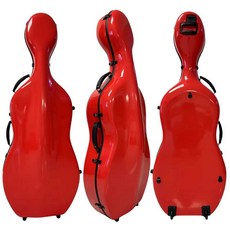 첼로 하드케이스 악기케이스 보관 악기 카본 경량, 1개