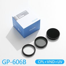 TELESIN DJI Osmo Action6 運動攝影機濾鏡套裝, 1個, B套組 (CPL+VND+UV)