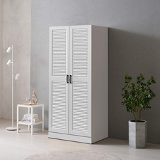웰튼 갤러리800 화이트키큰장 옷장 장농 이불장 (800사이즈 1통), 풀갤, 도어옷장
