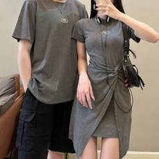 커플 시밀러룩 여행 바캉스 웨딩촬영 패밀리룩 셔츠 원피스 하와이안 긴팔 반팔 휴양지 드레스