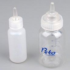 아기 고양이 젖병 새끼고양이 젖병 새끼강아지젖병, 색상랜덤, 1개, 소
