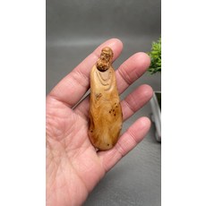 天然太行崖柏 達摩佛 瘤花, 如圖所示, 1個