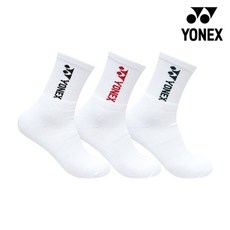 요넥스 양말 269SN006F 여성 중목 선수용 스포츠양말 배드민턴 오남스포츠, 레드, 1개