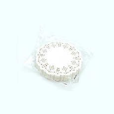 더이안 종이레이스 도일리페이퍼 1팩 200장 원형 하트, 원9cm-200장1팩