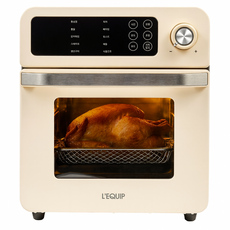 리큅 스테인리스 에어프라이어 오븐 15L LAF-EO1507, 베이지