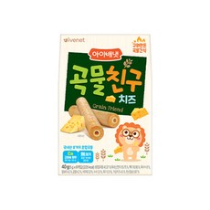 아이배냇 곡물친구, 치즈, 40g, 1개