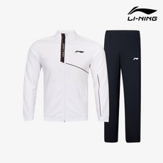 리닝 세트 AWEW003-2 트레이닝 세트 남녀공용 배드민턴 운동 오남스포츠