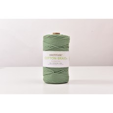 3mm 고급 마크라메실 순면우동사 100m 네트백 스트링 컬러우동실 코튼 브레이드 색실, 56-D.Avocado