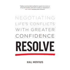 (영문도서) Resolve: Negotiating Life's Conflicts with Greater Confidence Paperback, Pareto Press, English, 9798990690417