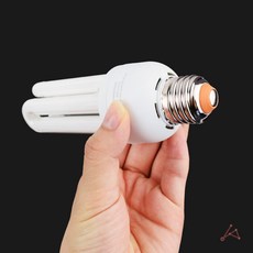 백열 램프 20W 형광램프, 전구색(오렌지색), 1개