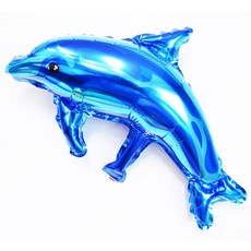 (PC) 호일풍선 돌고래, 색상-블루