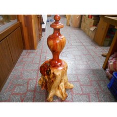 全龍柏手做根雕造型聚寶瓶, 1個