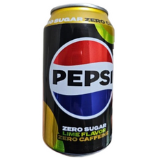 펩시콜라 제로슈거 제로카페인 라임향, 355ml, 4개