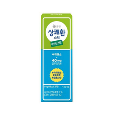 [큐원] 상쾌환 스틱 샤인머스캣맛 18g 3개입 숙취해소 회식 모임 술먹기 전 후, 3개