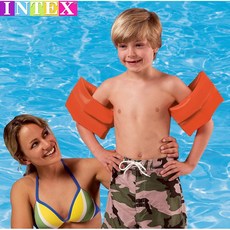INTEX 兒童游泳臂圈, 1個, INTEX 紅色 手臂圈