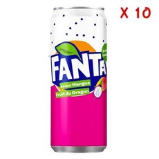 환타 망고 드레곤 후르츠, 10개, 330ml