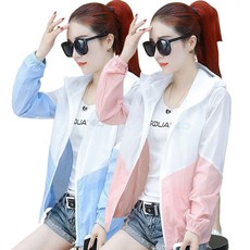 1+1 여성바람막이 점퍼 자외선차단 자켓 후드자켓 SGT2576 26