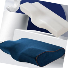 기능성 바른자세 숙면 3D 경추 메모리폼 베개, 체크