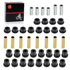 Club Car DS 골프 카트 1992-Up용 전면 후면 리프 스프링 및 상부 A 암 서스펜션 부싱 슬리브 키트, 01 MT-0159