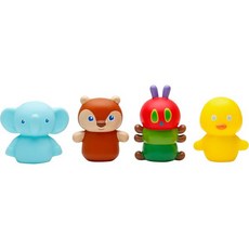 손가락 인형 동물 손인형 에릭 칼 4피스 세트 매우 배고픈 애벌레와 친구들 오버사이즈 멀티 컬러, 손가락 인형 동물 손인형 에릭 칼 4피스 세트 매우 배