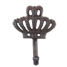 꿈꾸는비 빈티지 크라운 철제 벽걸이 옷걸이 벽꾸미기