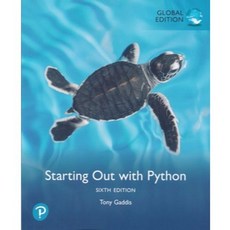 東華書本熊 Starting Out with Python 6/e 2024 Tony Gaddis 9781292736037 書本熊書屋