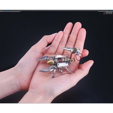 機械黨 天啟坦克 3D金屬拼圖 模型 益智拼裝 DIY創意禮物, 1個, 沙漠毒蠍, 沙漠毒蠍