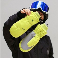 손모아장갑 LND 자이시스 7767 방한 손모아 터치 장갑 방수 방풍 스키 보드 혹한기용 벙어리장갑 개별포장, EN자이시스7767손모아터치장갑(네이비)