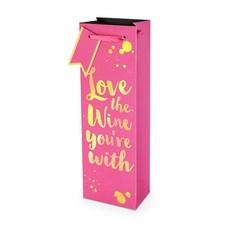 Cakewalk의 True Fabrication Love The Wine You're 750ml 병 백 멀티 컬러, 1개, Multi Color