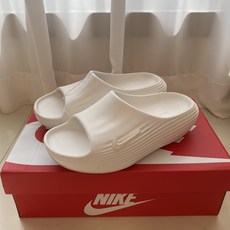 [국내매장정품] NIKE 나이키 리액트 X 리주버네이트 슬라이드 리커버리 슈즈 슬리퍼 아쿠아 여름 샌들