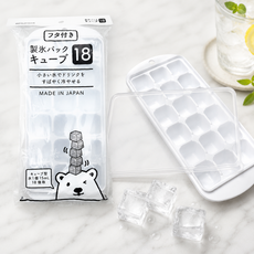 일본 나카야 얼음 트레이 18구(식품검역인증), 1개, 화이트 1개, 화이트