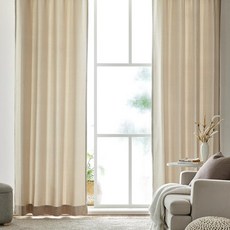 모던하우스 형상기억)울라이크 차광커튼 오트밀 140x240 2장세트_BL3424054