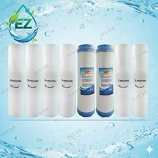 【EZ居家生活館】台製淨水器一年份濾心 RO純水機前置濾心 三道淨水器濾心 地下水濾心, 1個