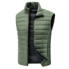 棉質男士休閒馬甲背心 韓版潮流冬季加棉加厚坎肩外套